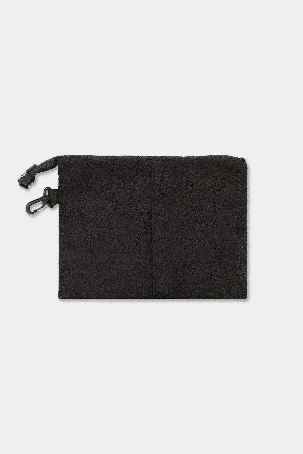 VERT ONE-SIZE FOUND STONE POUCH BLACK