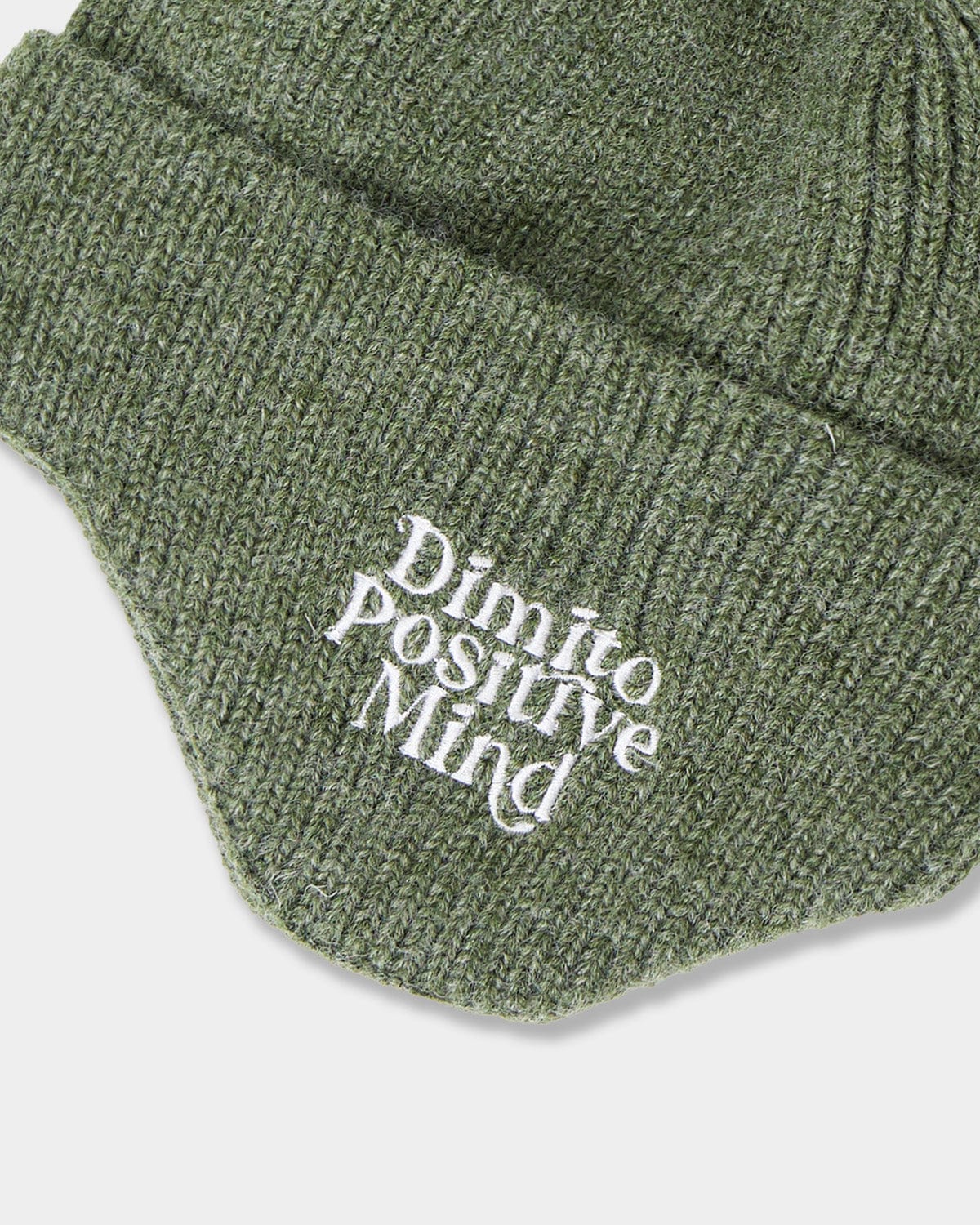 VERT ONE-SIZE KNIT EAR BEANIE KHAKI