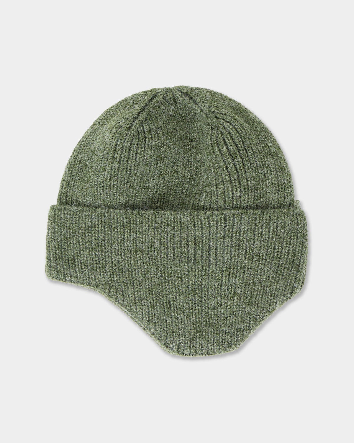 VERT ONE-SIZE KNIT EAR BEANIE KHAKI