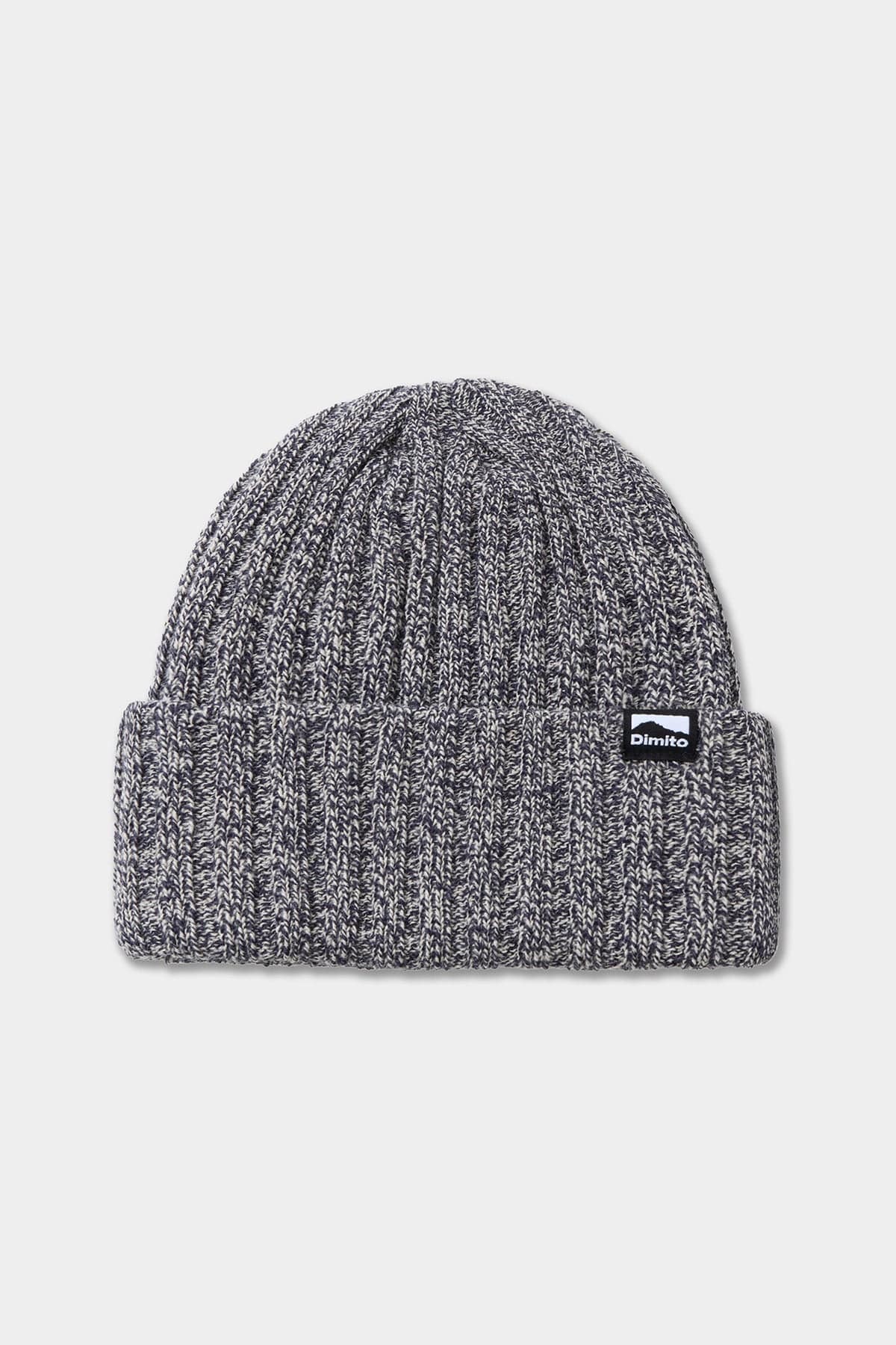 VERT ONE-SIZE MIX KNIT BEANIE GREY