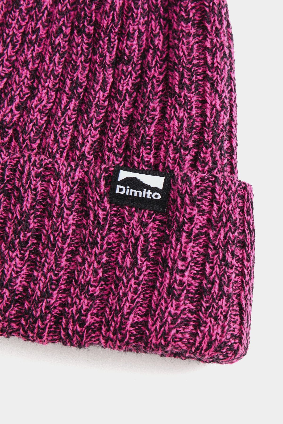 VERT ONE-SIZE MIX KNIT BEANIE PINK