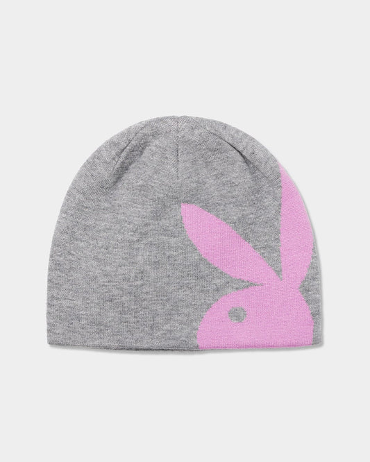 VERT ONE-SIZE (PLAYBOY X DIMITO) KNIT BEANIE GREY