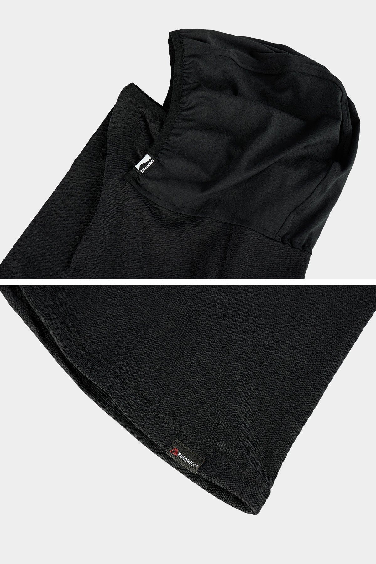 VERT ONE-SIZE POLARTEC 24 EASY SLIM HOODCLAVA BLACK