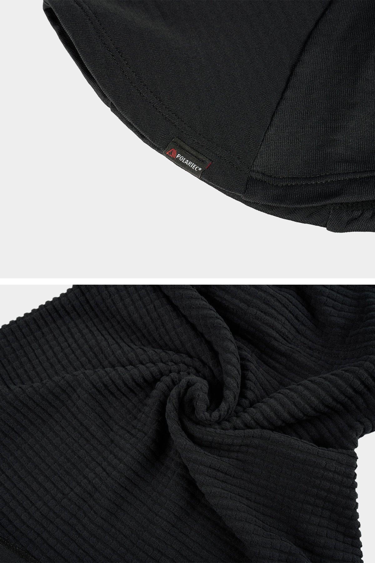 VERT ONE-SIZE POLARTEC 24 HAIR BAND BALACLAVA BLACK