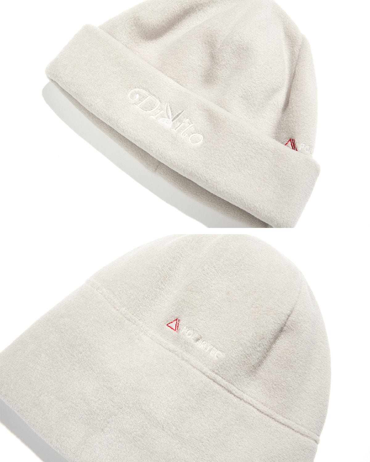 VERT ONE-SIZE POLARTEC (PLAYBOY X DIMITO) FLEECE BEANIE OATMEAL