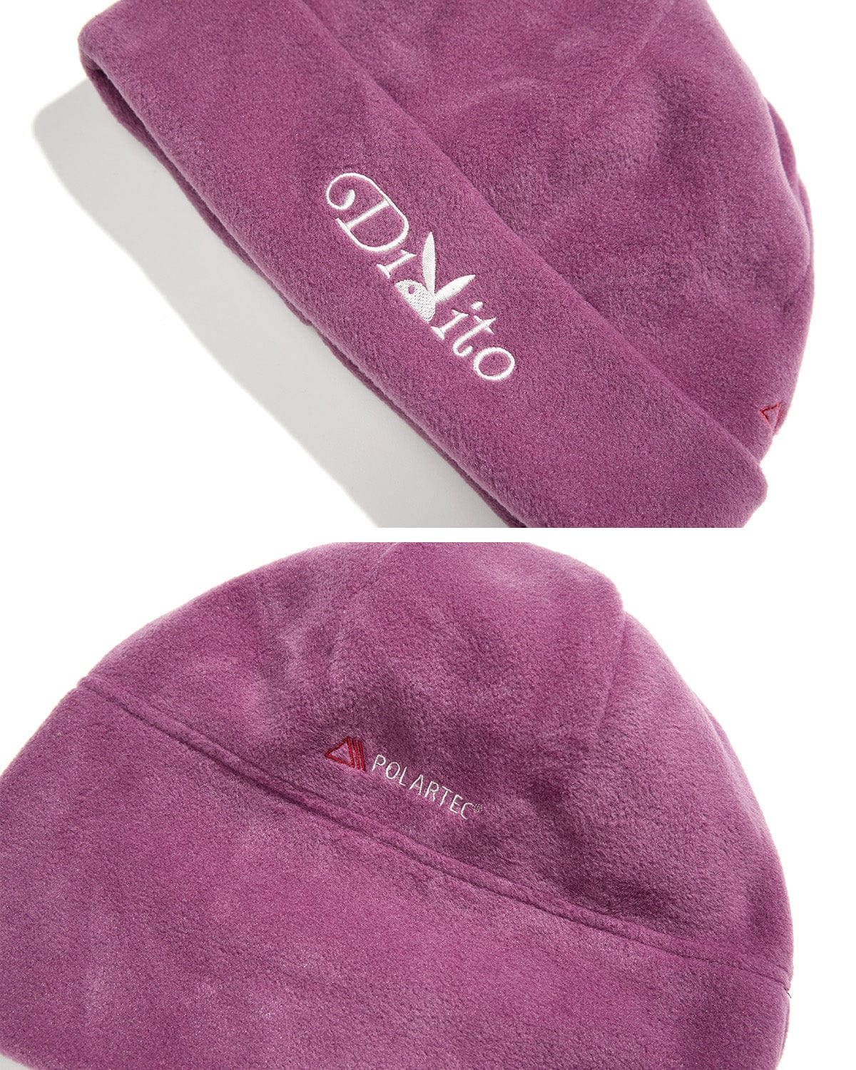 VERT ONE-SIZE POLARTEC (PLAYBOY X DIMITO) FLEECE BEANIE PURPLE ASH