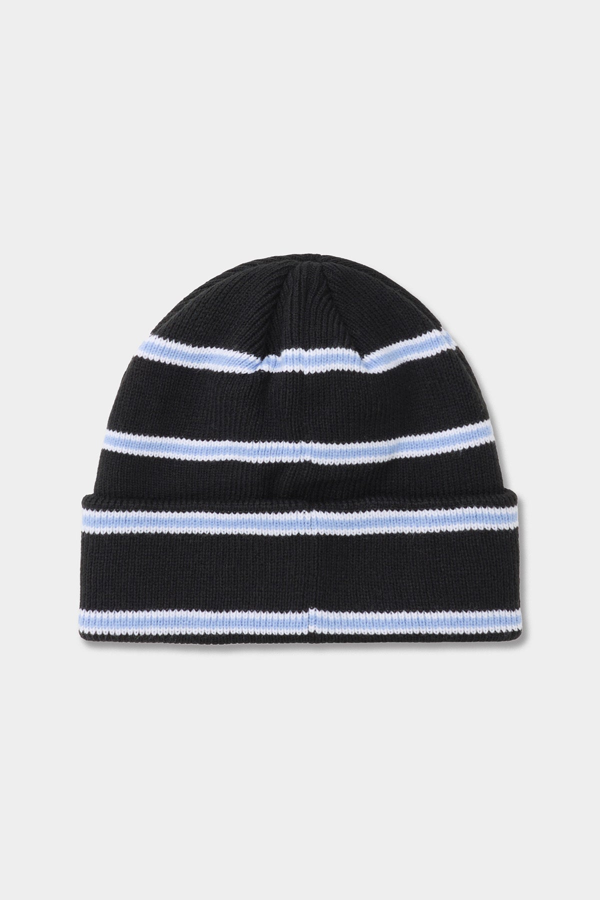 VERT ONE-SIZE STRIPE BEANIE BLACK