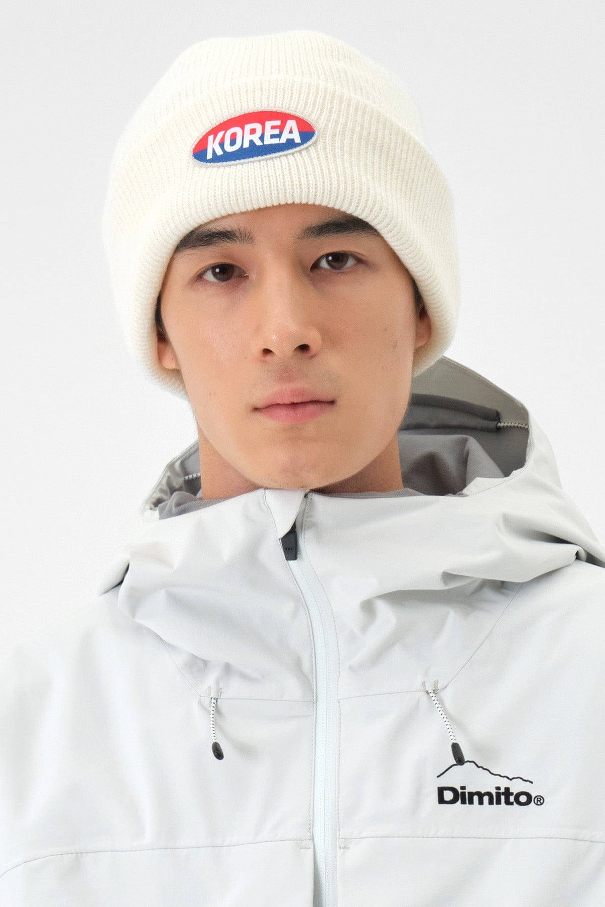 VERT ONE-SIZE TEAM KOREA REPLICA 24 KNIT BEANIE WHITE