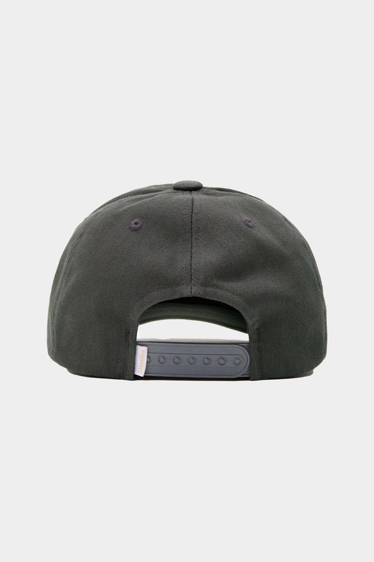 VERT ONE-SIZE TJD COTTON 6PANEL CAP CHARCOAL