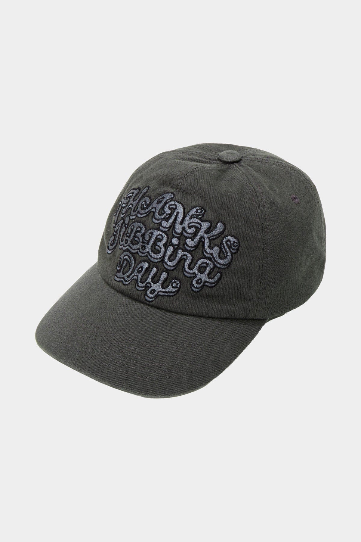 VERT ONE-SIZE TJD COTTON 6PANEL CAP CHARCOAL