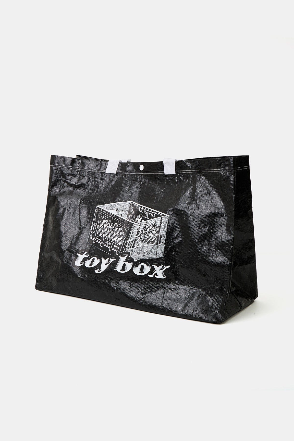 VERT ONE-SIZE TOYBOX (DIMITO x HIBROW) SHOPPER BAG BLACK