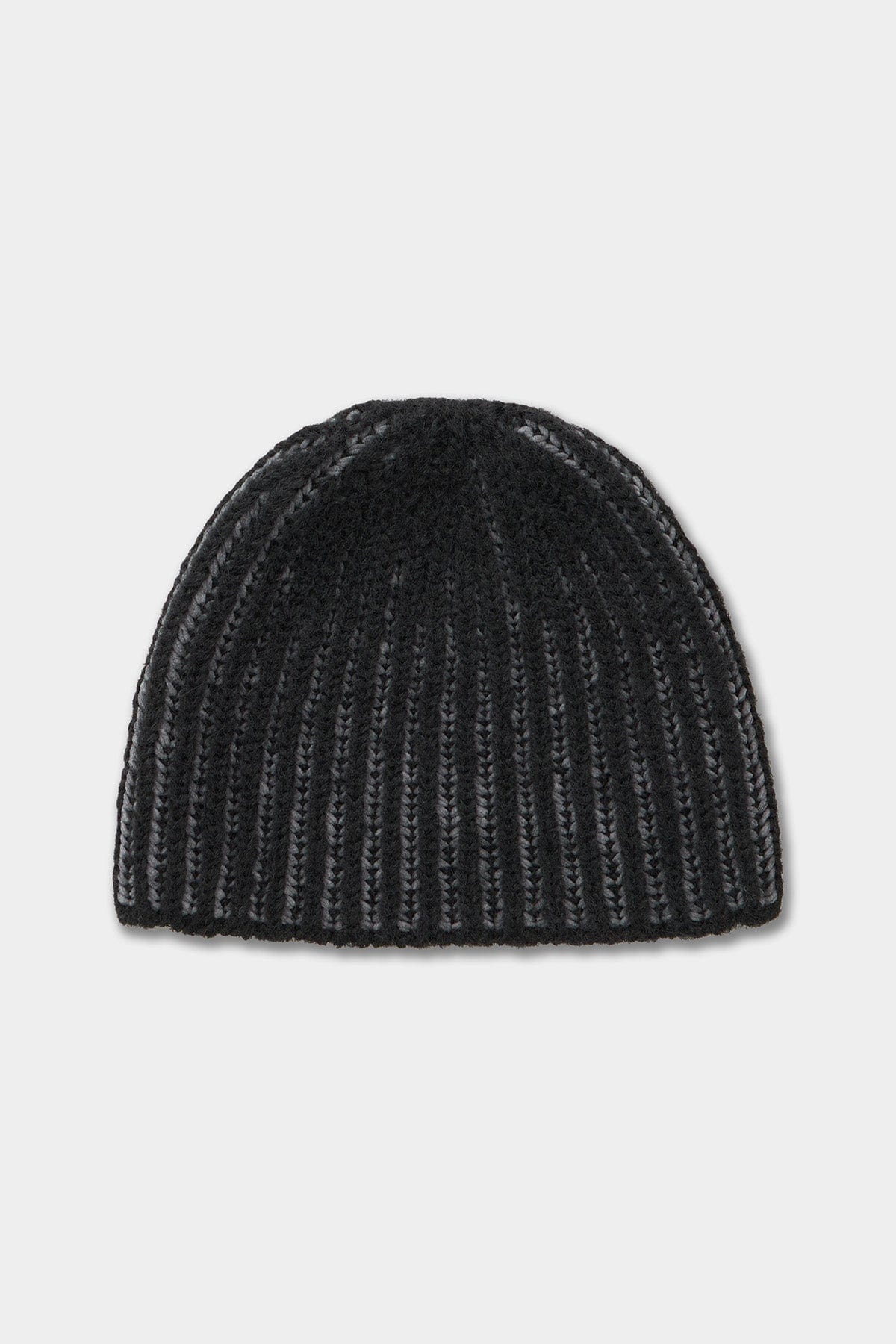 VERT ONE-SIZE TWOTONE BEANIE BLACK