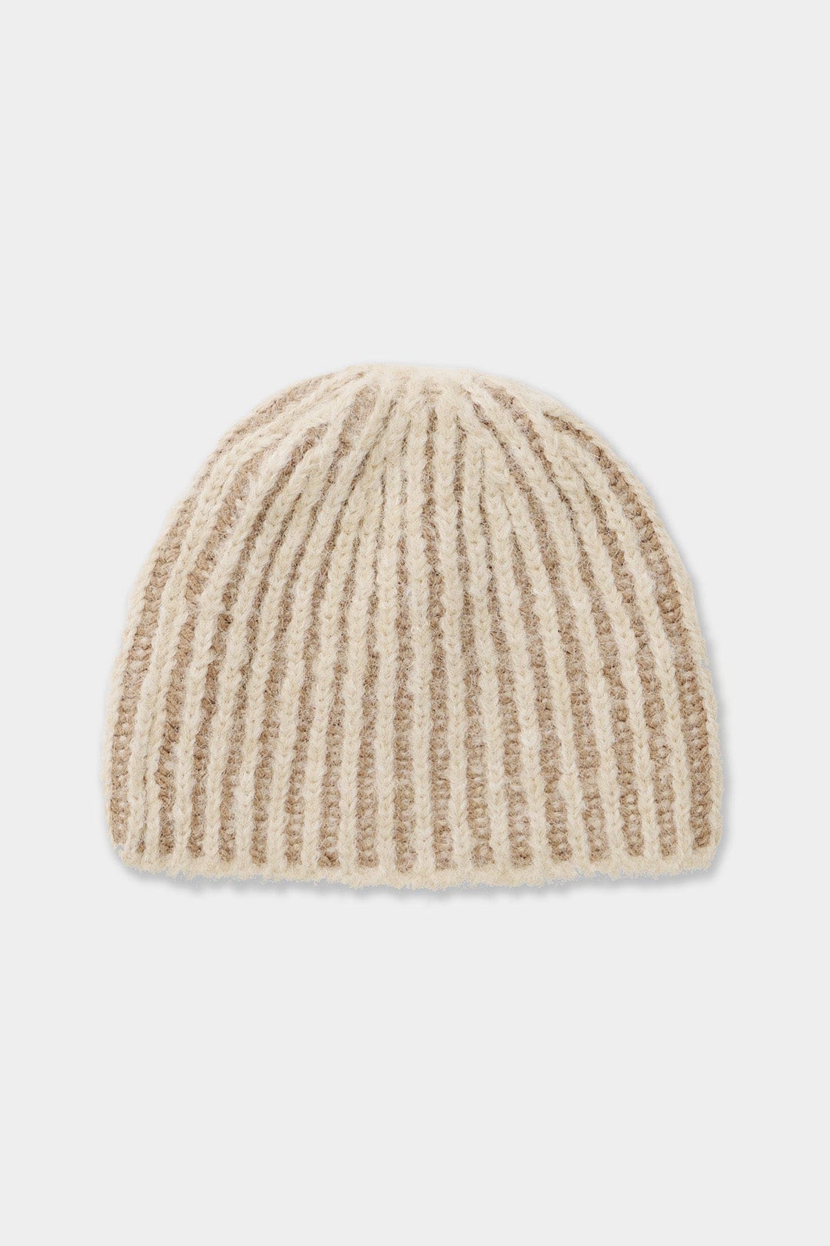 VERT ONE-SIZE TWOTONE BEANIE IVORY