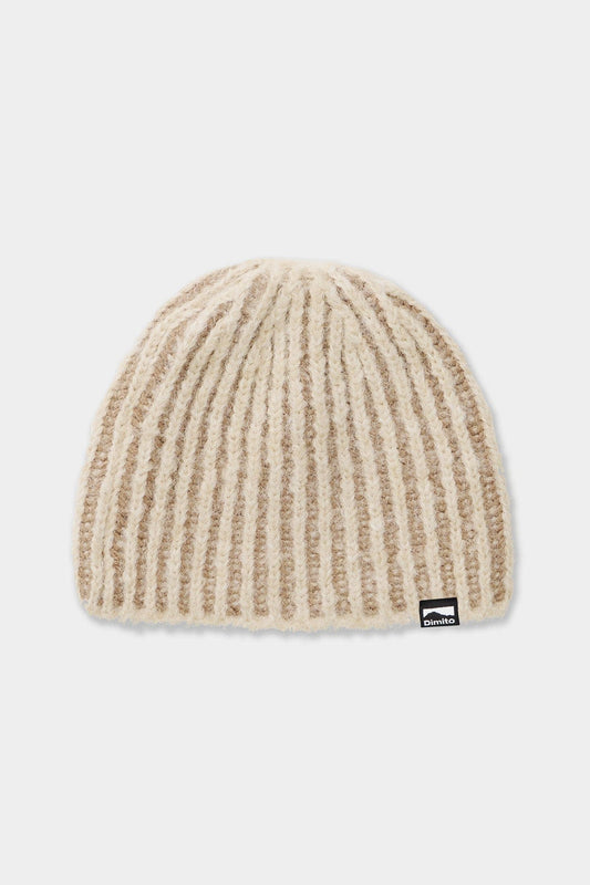 VERT ONE-SIZE TWOTONE BEANIE IVORY