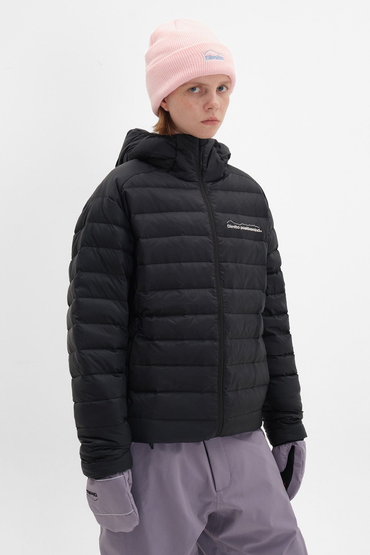 VERT OPTIMUM LIGHT DOWN JACKET BLACK