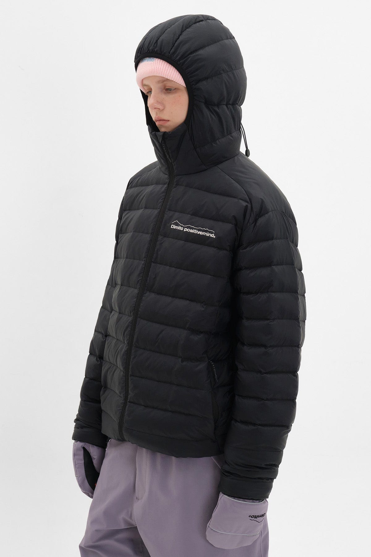 VERT OPTIMUM LIGHT DOWN JACKET BLACK