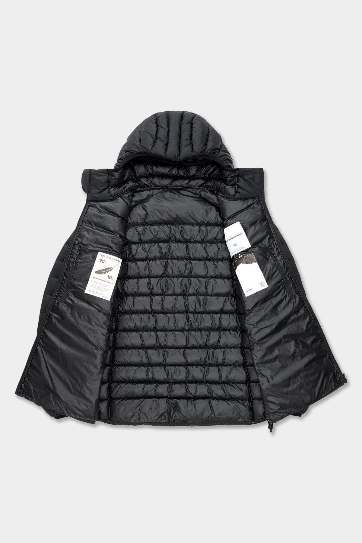 VERT OPTIMUM LIGHT DOWN JACKET BLACK