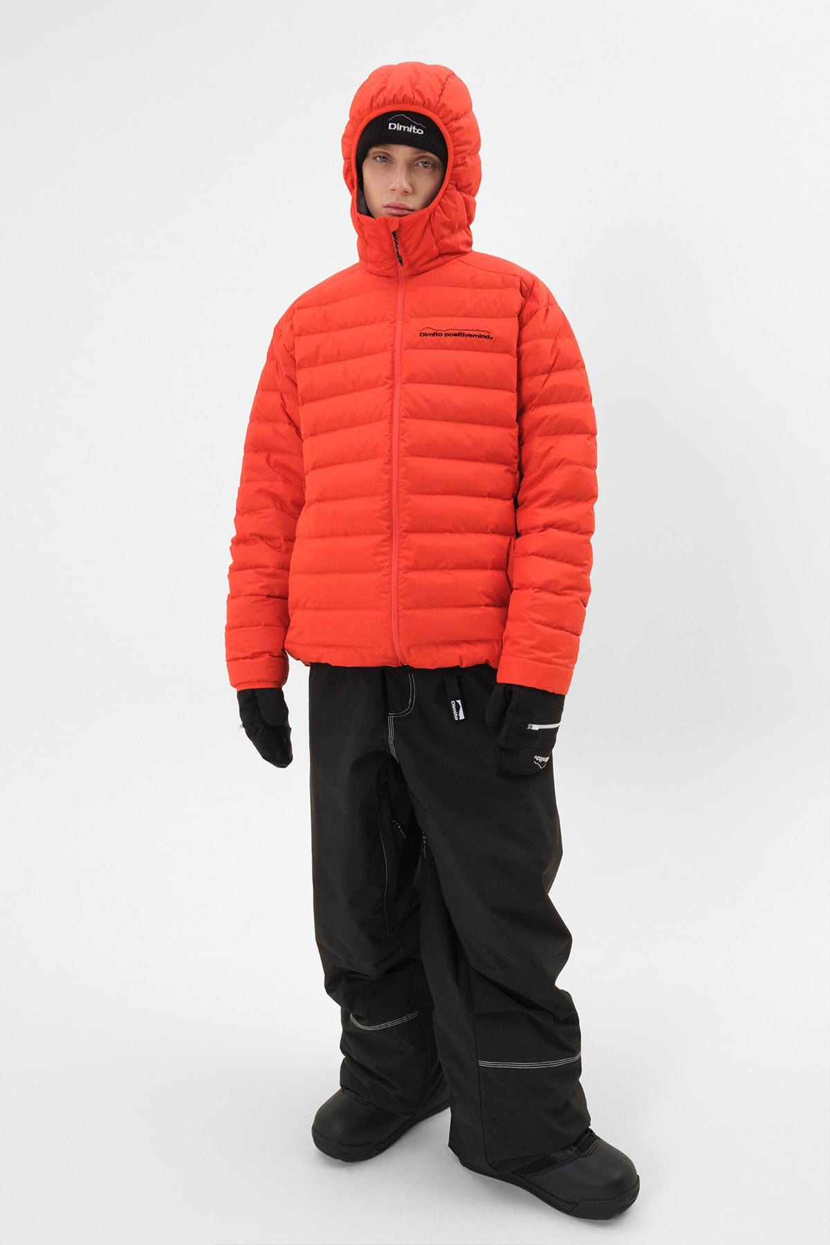 VERT OPTIMUM LIGHT DOWN JACKET DEEP ORANGE