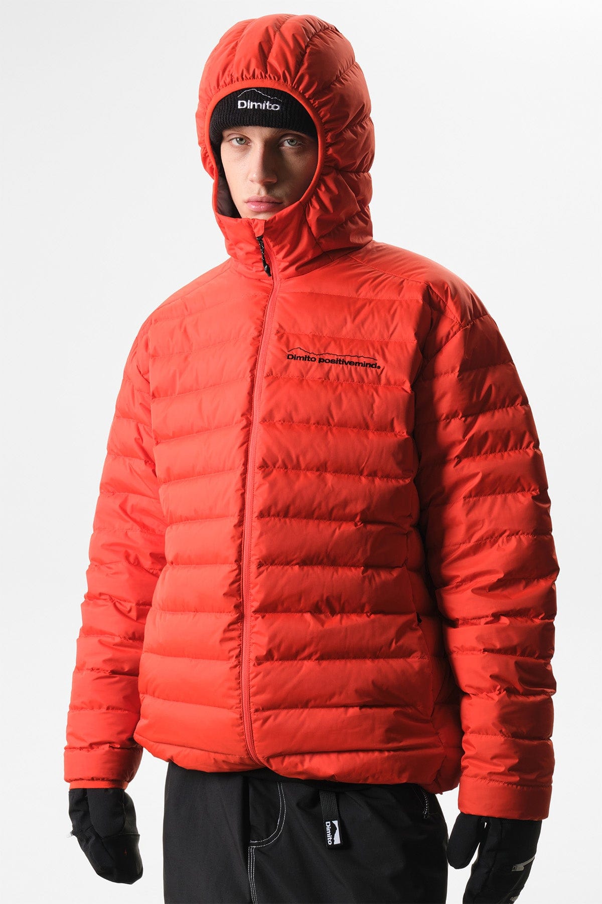 VERT OPTIMUM LIGHT DOWN JACKET DEEP ORANGE