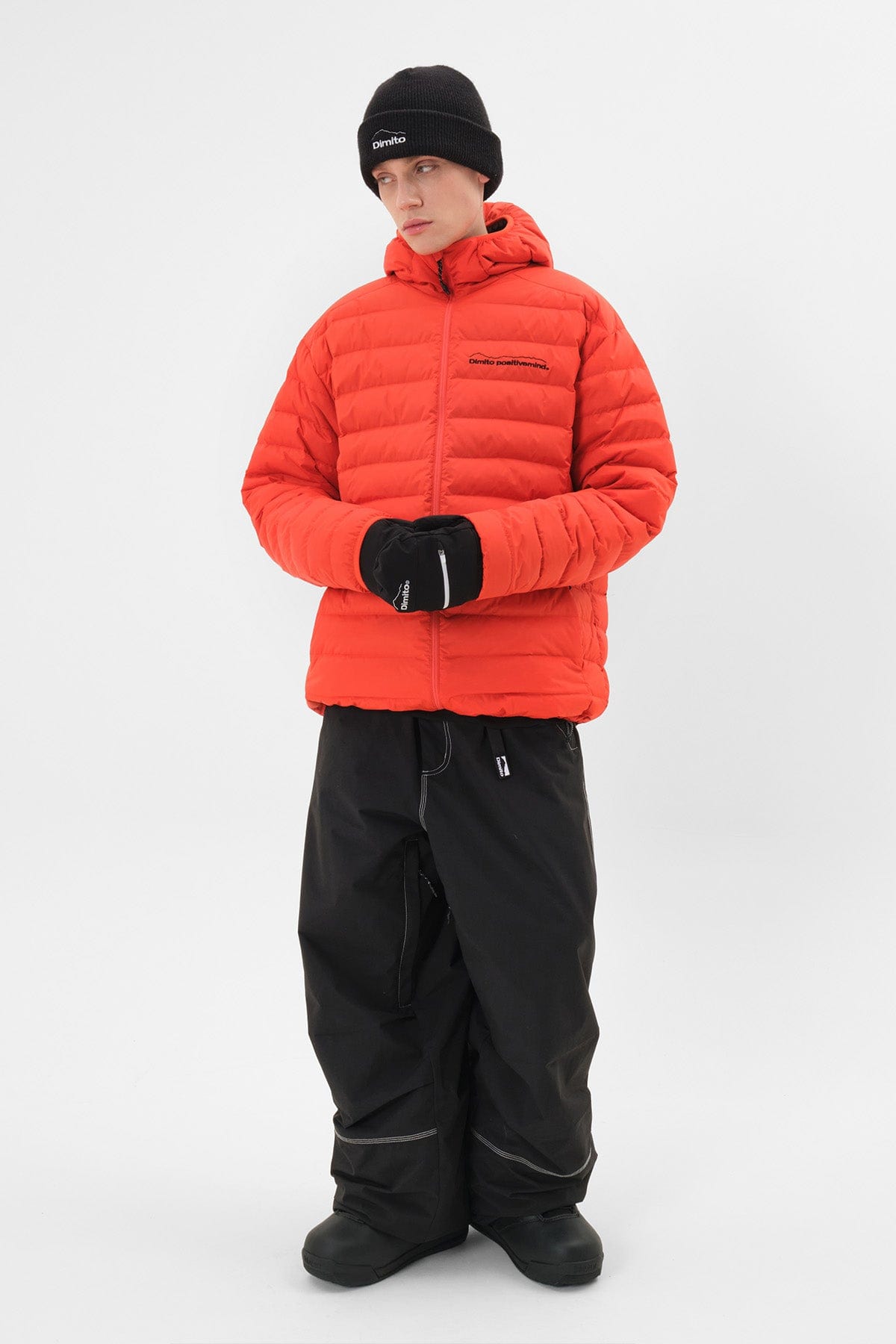 VERT OPTIMUM LIGHT DOWN JACKET DEEP ORANGE