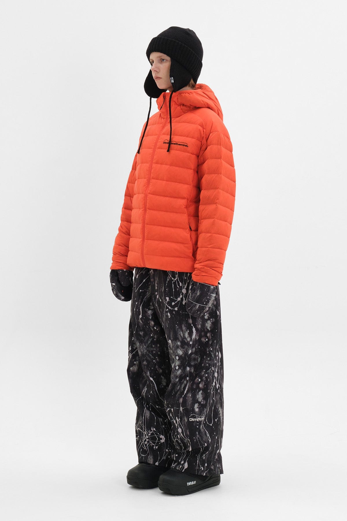 VERT OPTIMUM LIGHT DOWN JACKET DEEP ORANGE