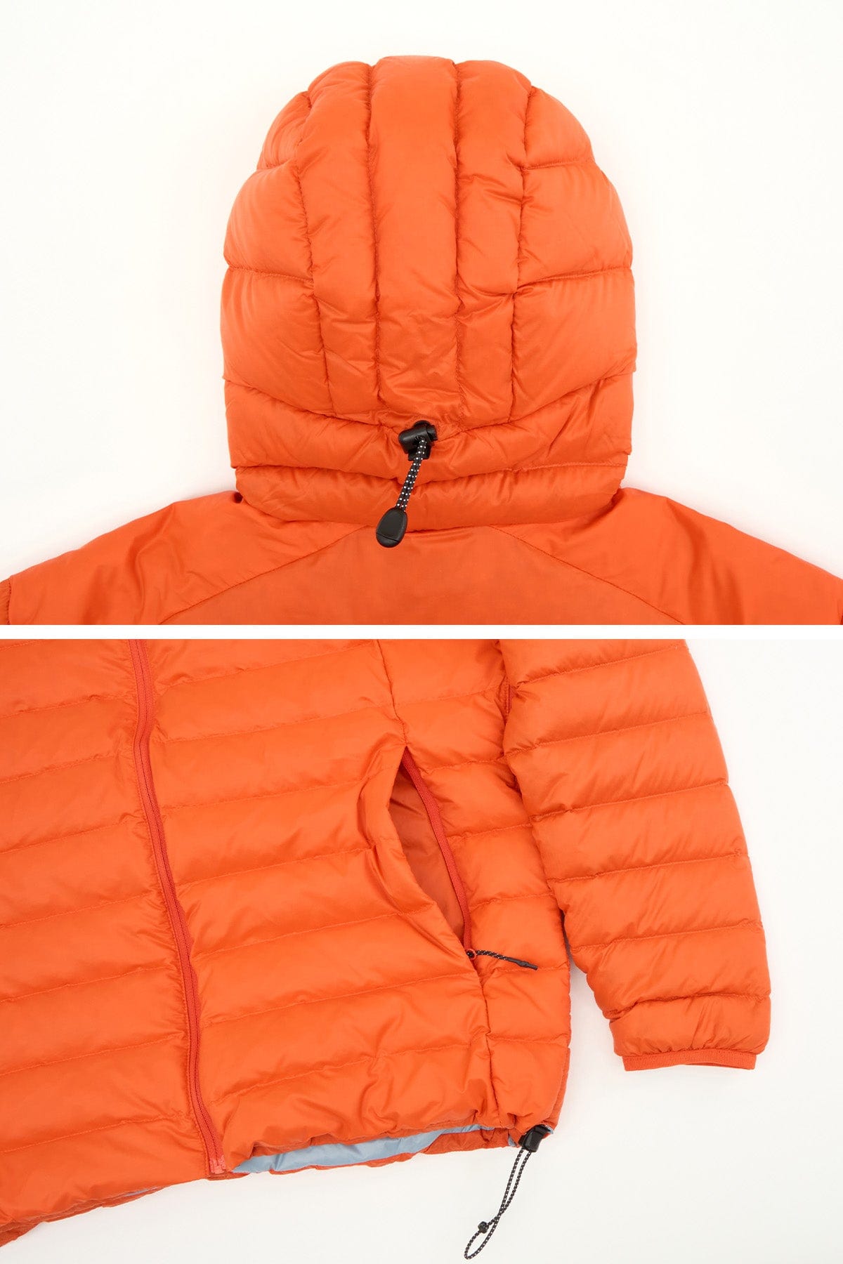 VERT OPTIMUM LIGHT DOWN JACKET DEEP ORANGE