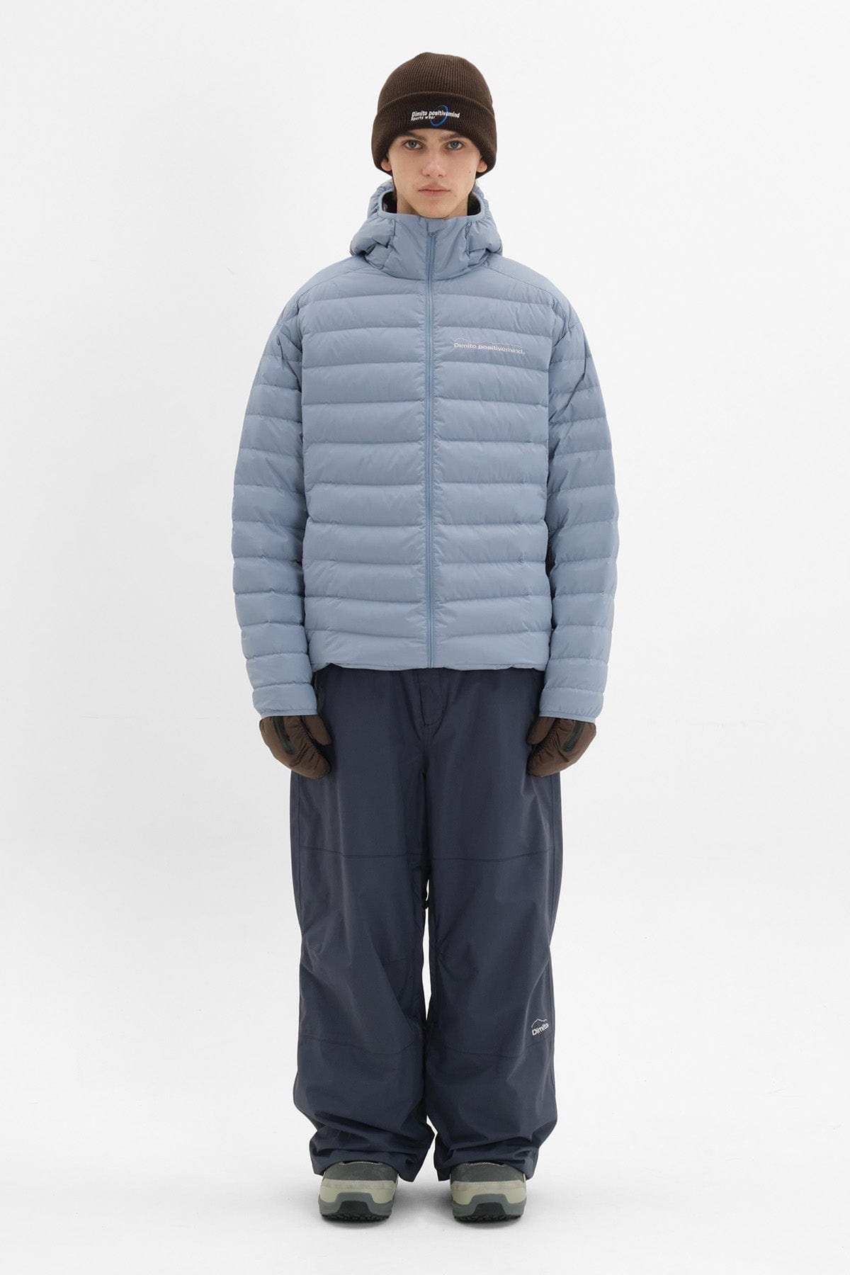 VERT OPTIMUM LIGHT DOWN JACKET SLATE BLUE