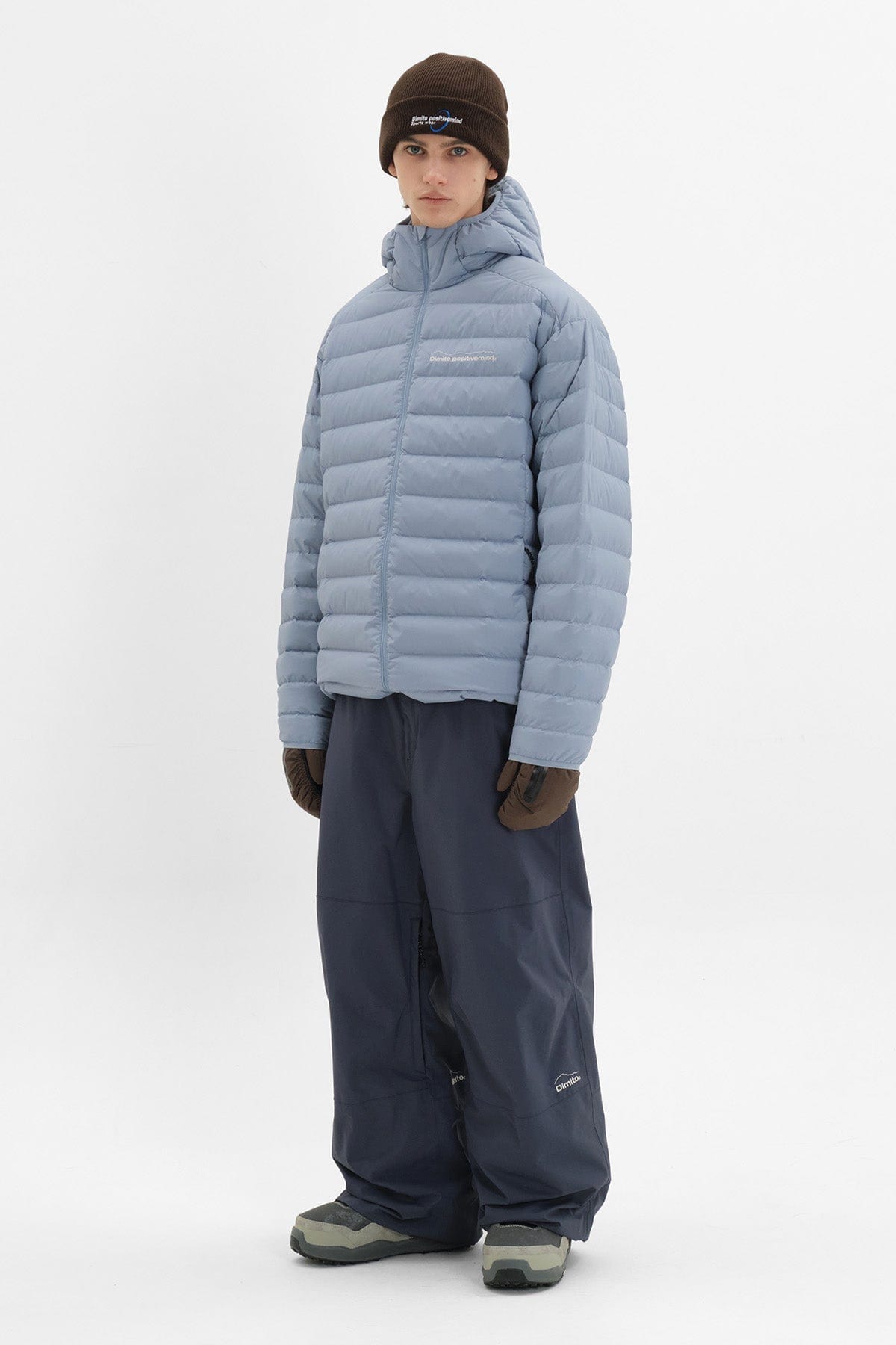 VERT OPTIMUM LIGHT DOWN JACKET SLATE BLUE