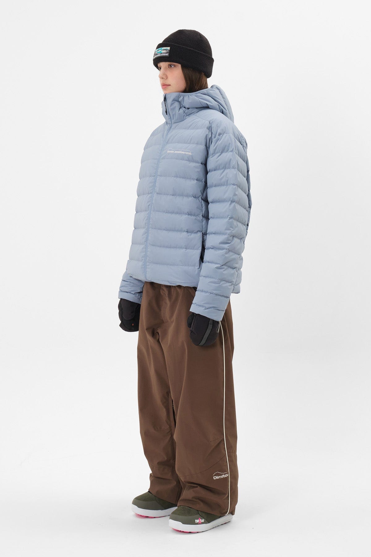 VERT OPTIMUM LIGHT DOWN JACKET SLATE BLUE