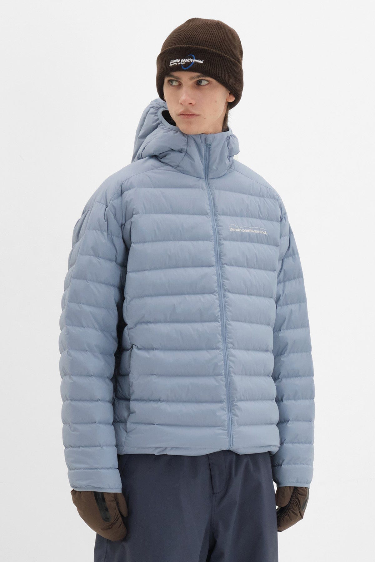 VERT OPTIMUM LIGHT DOWN JACKET SLATE BLUE