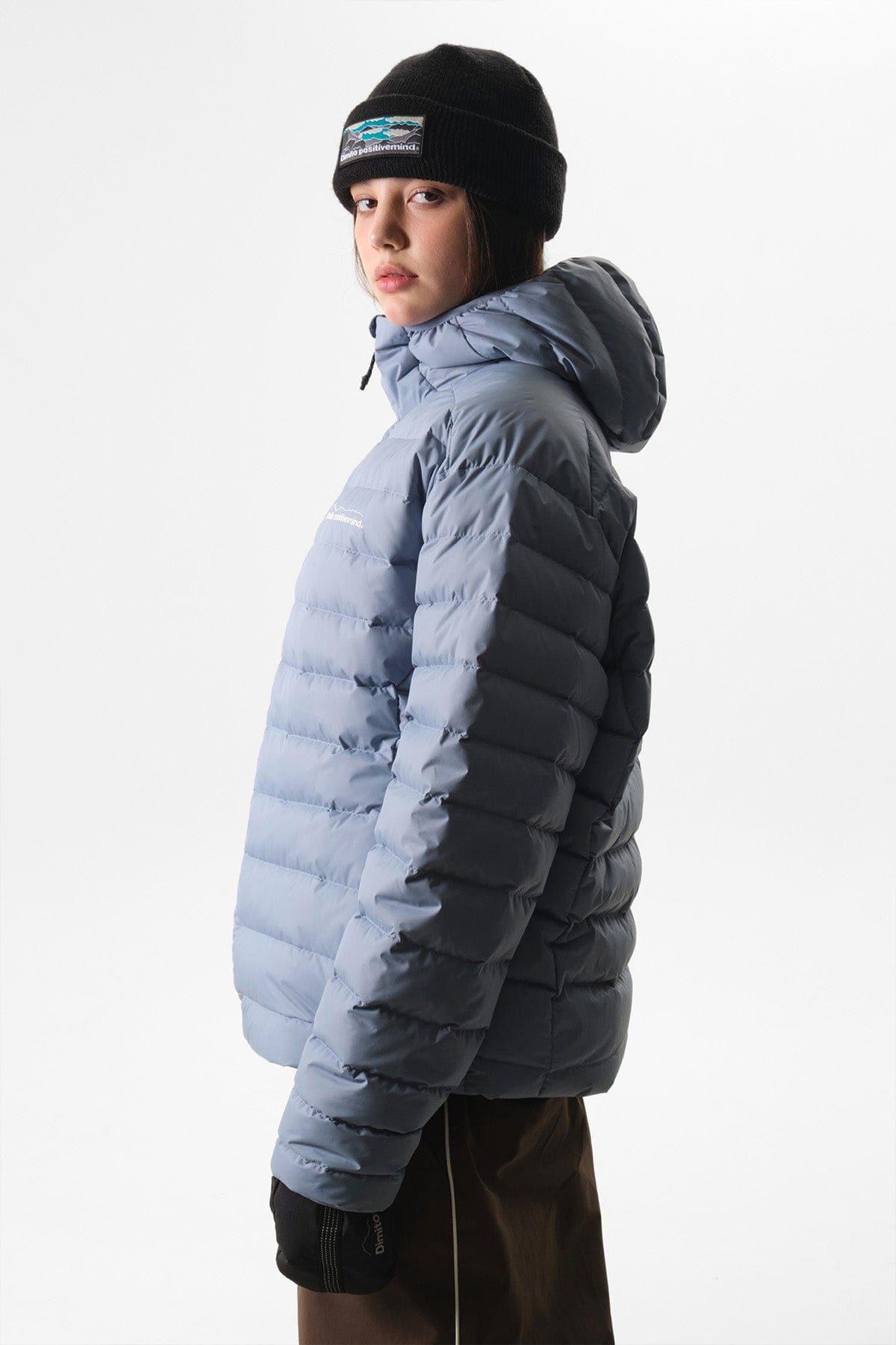 VERT OPTIMUM LIGHT DOWN JACKET SLATE BLUE