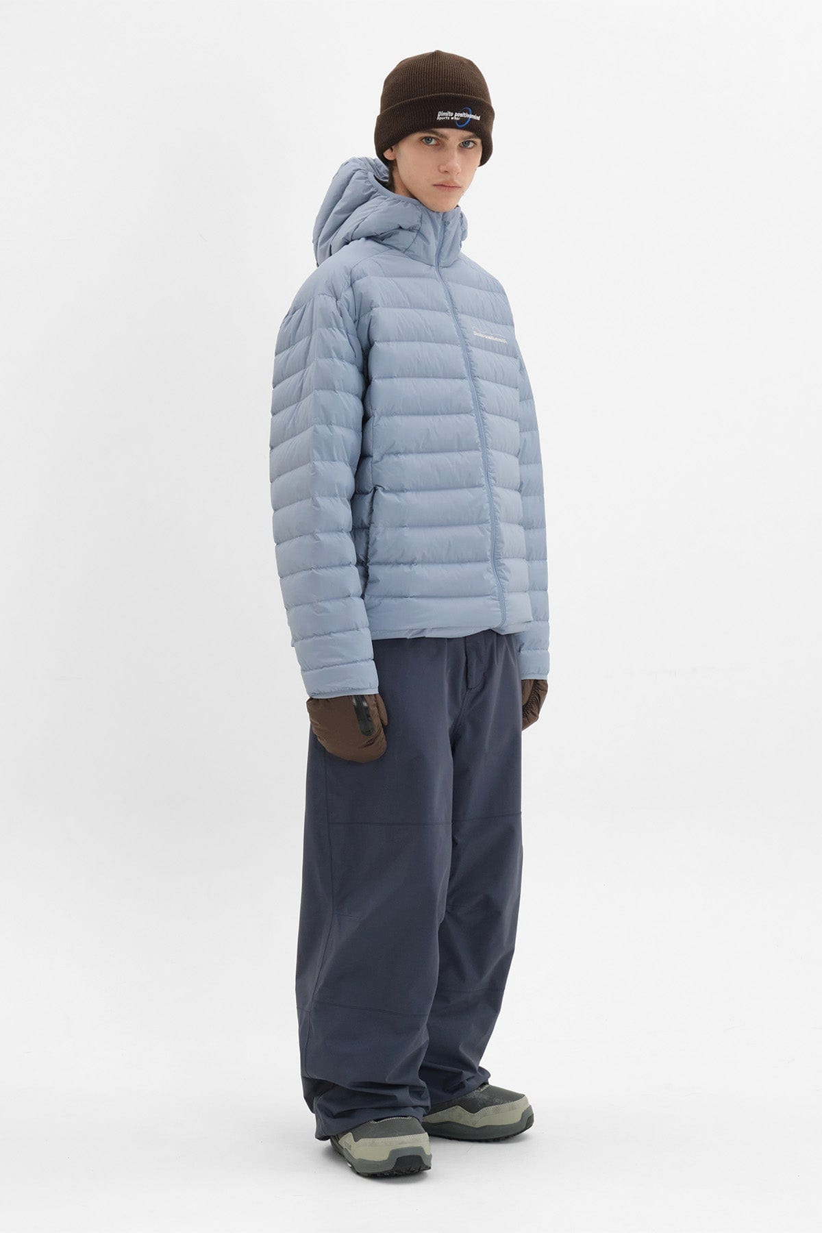 VERT OPTIMUM LIGHT DOWN JACKET SLATE BLUE