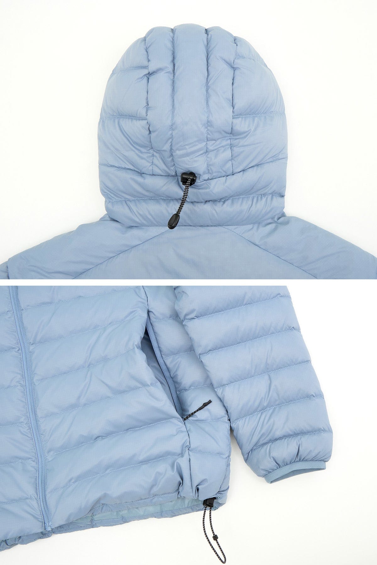 VERT OPTIMUM LIGHT DOWN JACKET SLATE BLUE