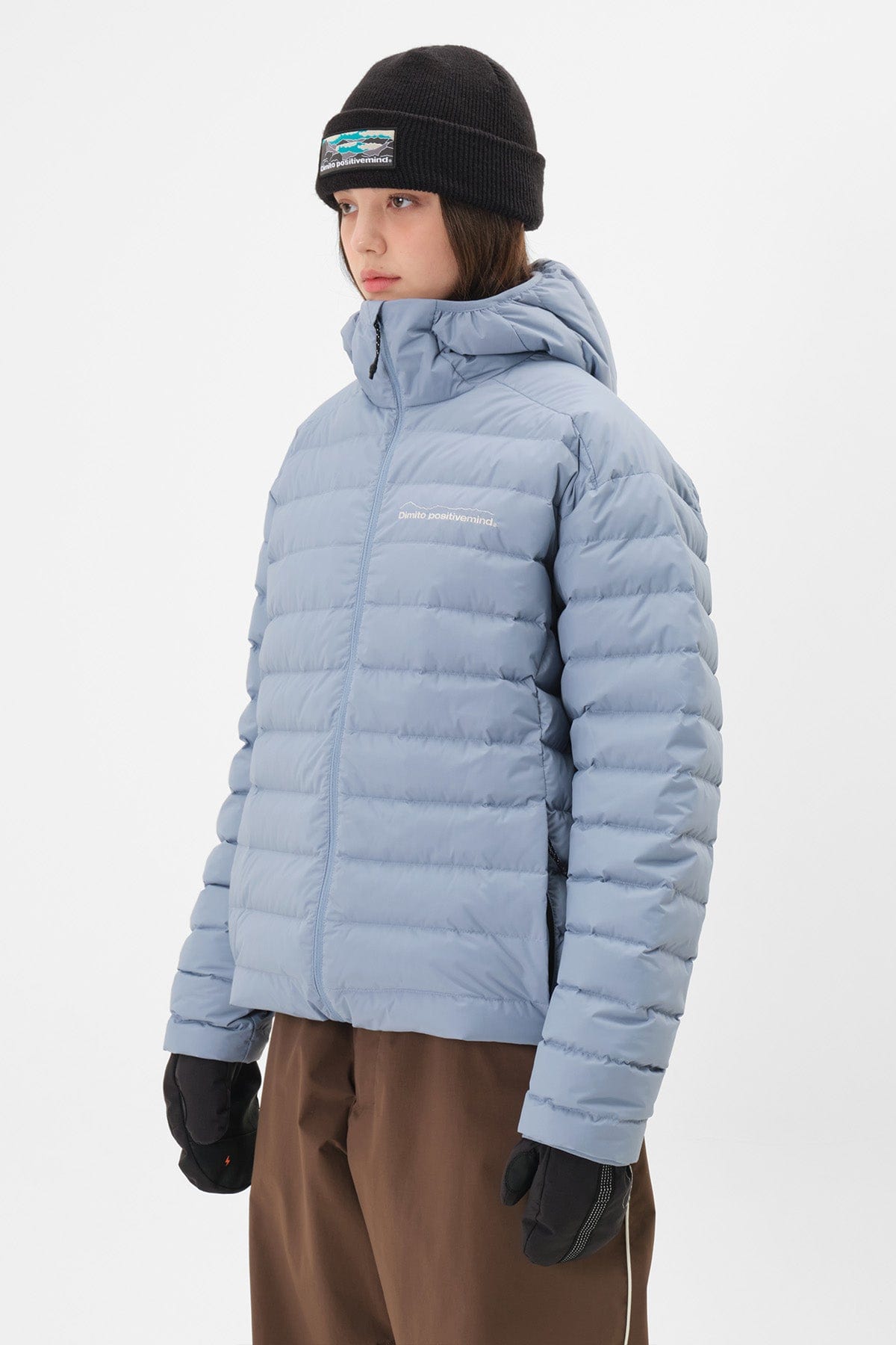 VERT OPTIMUM LIGHT DOWN JACKET SLATE BLUE