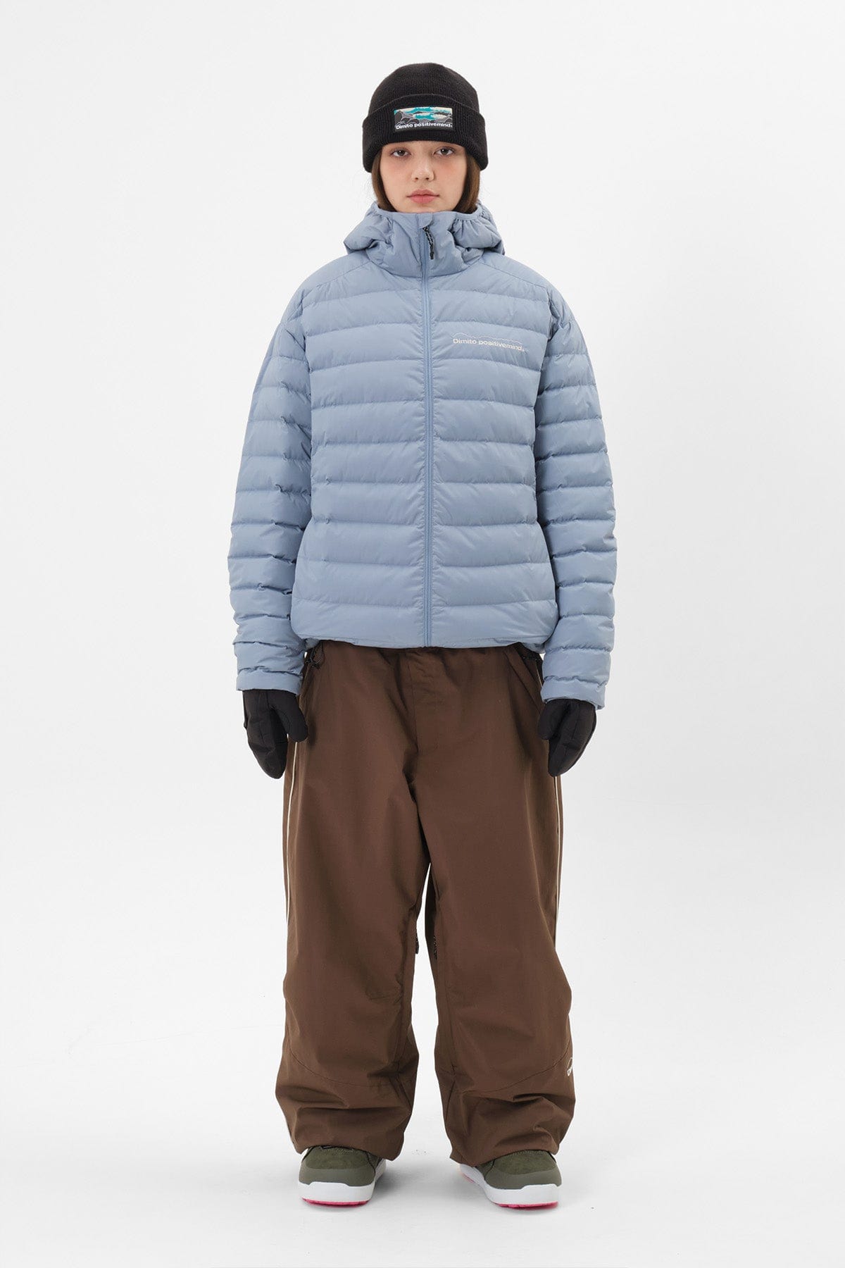 VERT OPTIMUM LIGHT DOWN JACKET SLATE BLUE