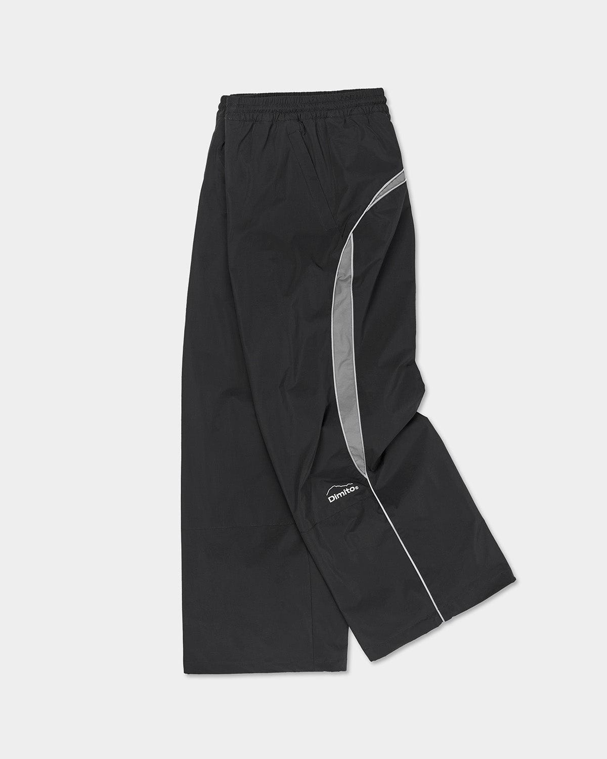 VERT OVAL PANTS BLACK (Semi Wide Fit)