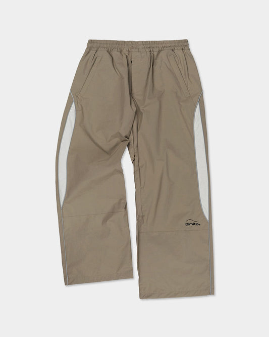 VERT OVAL PANTS TAN (Semi Wide Fit)