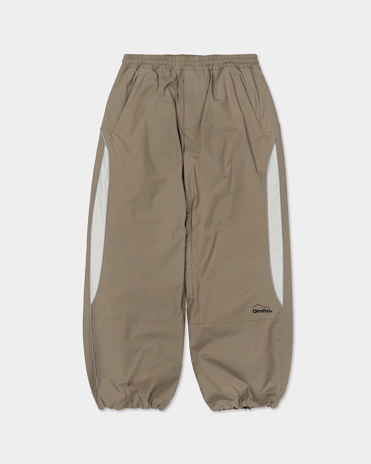 VERT OVAL PANTS TAN (Semi Wide Fit)