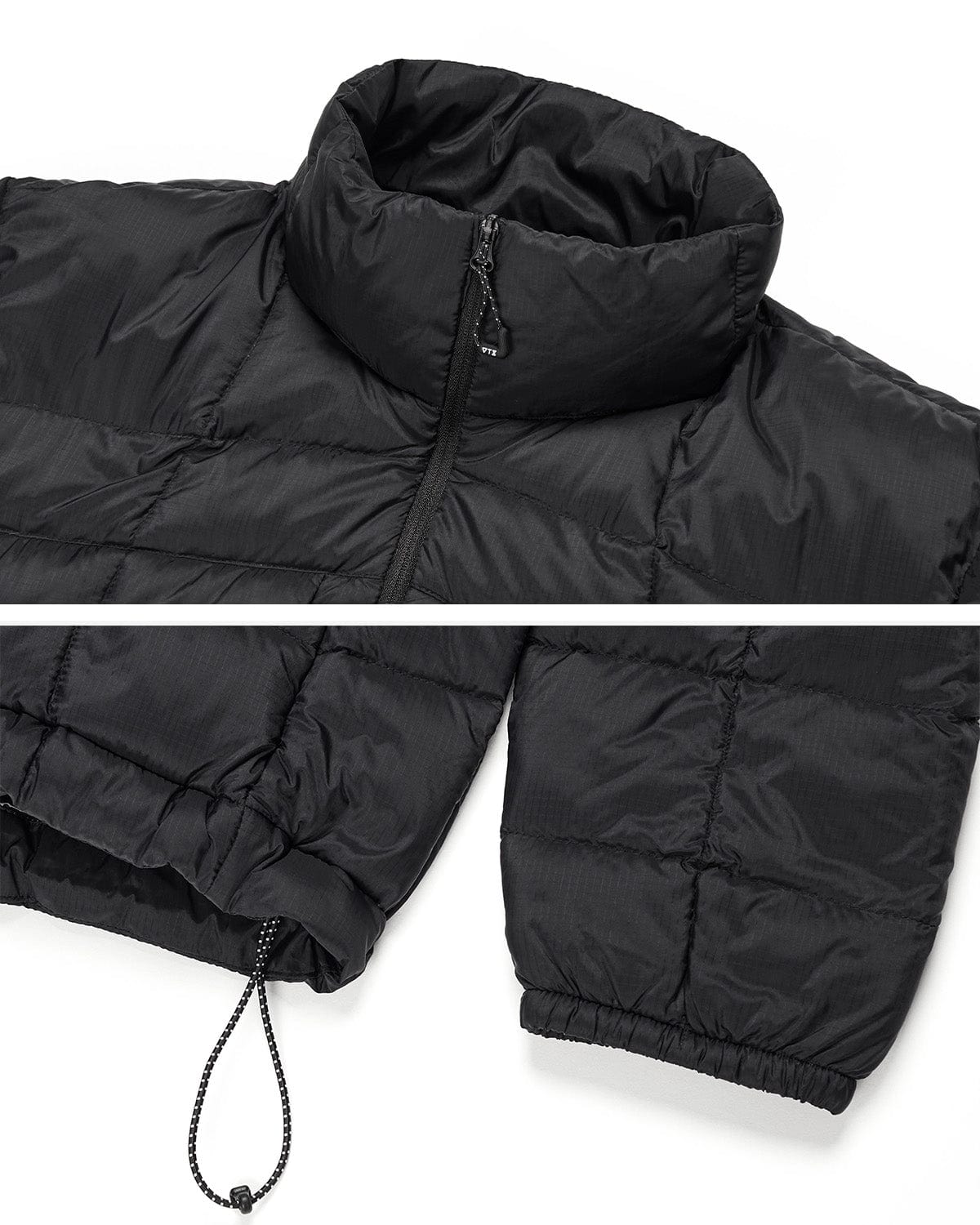 VERT OWN HIDE (VTX X IX9) LIGHT DOWN JACKET BLACK