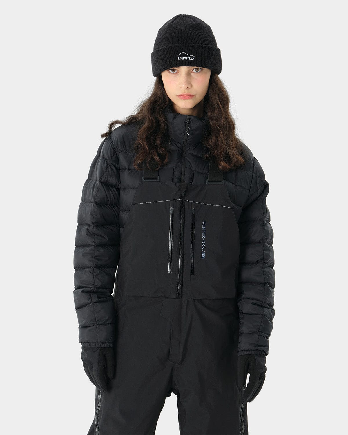 VERT OWN HIDE (VTX X IX9) LIGHT DOWN JACKET BLACK