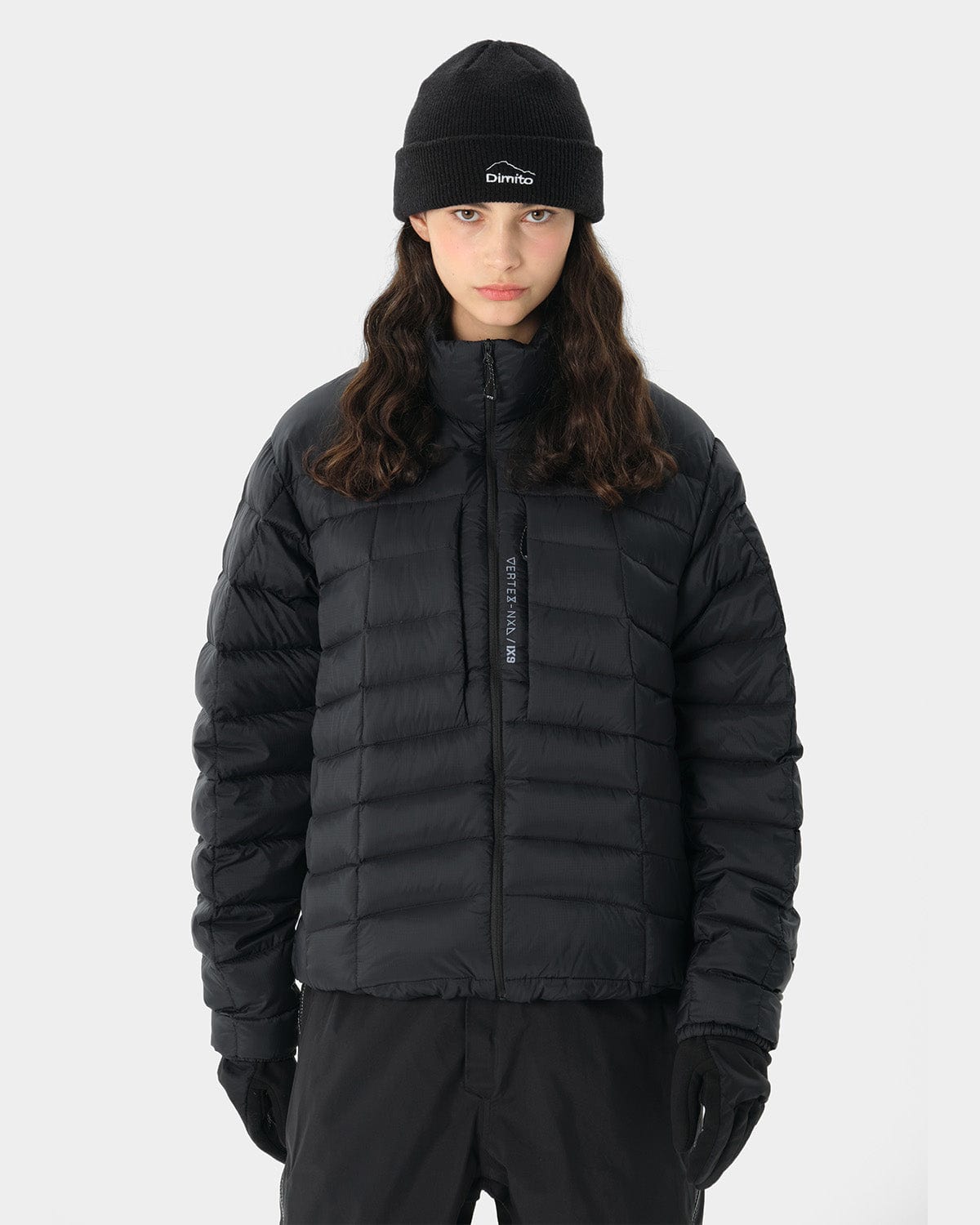 VERT OWN HIDE (VTX X IX9) LIGHT DOWN JACKET BLACK