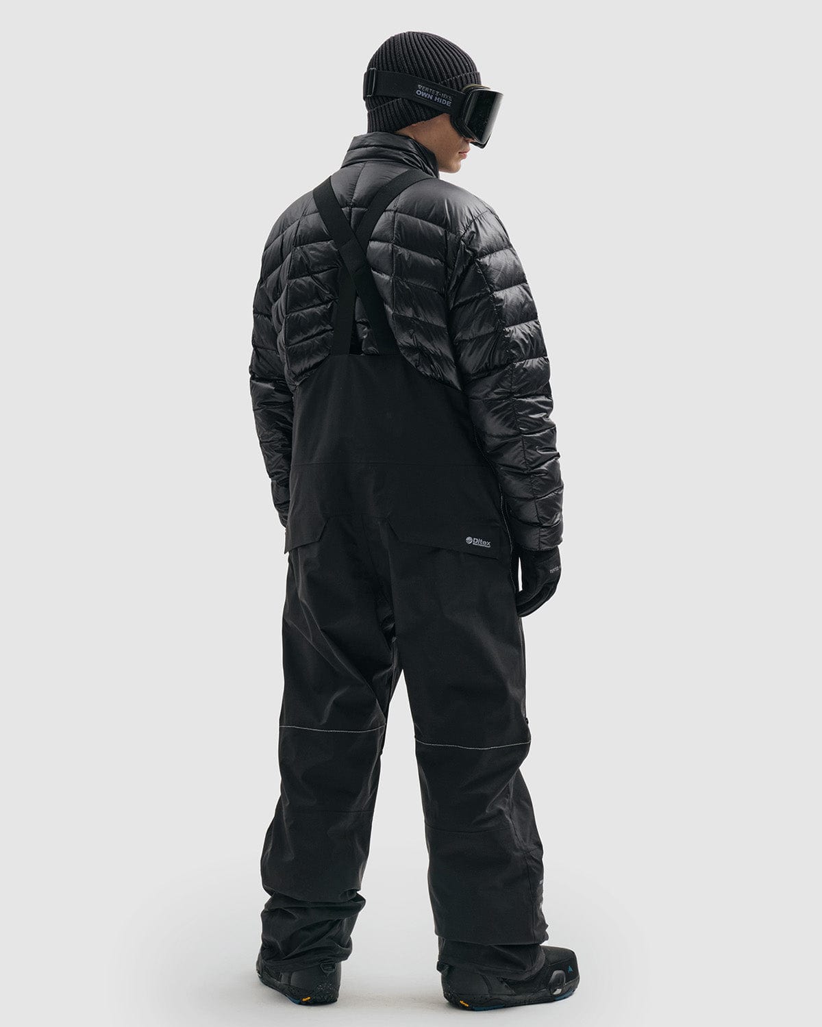 VERT OWN HIDE (VTX X IX9) RECCO BIB PANTS BLACK (Standard Fit)