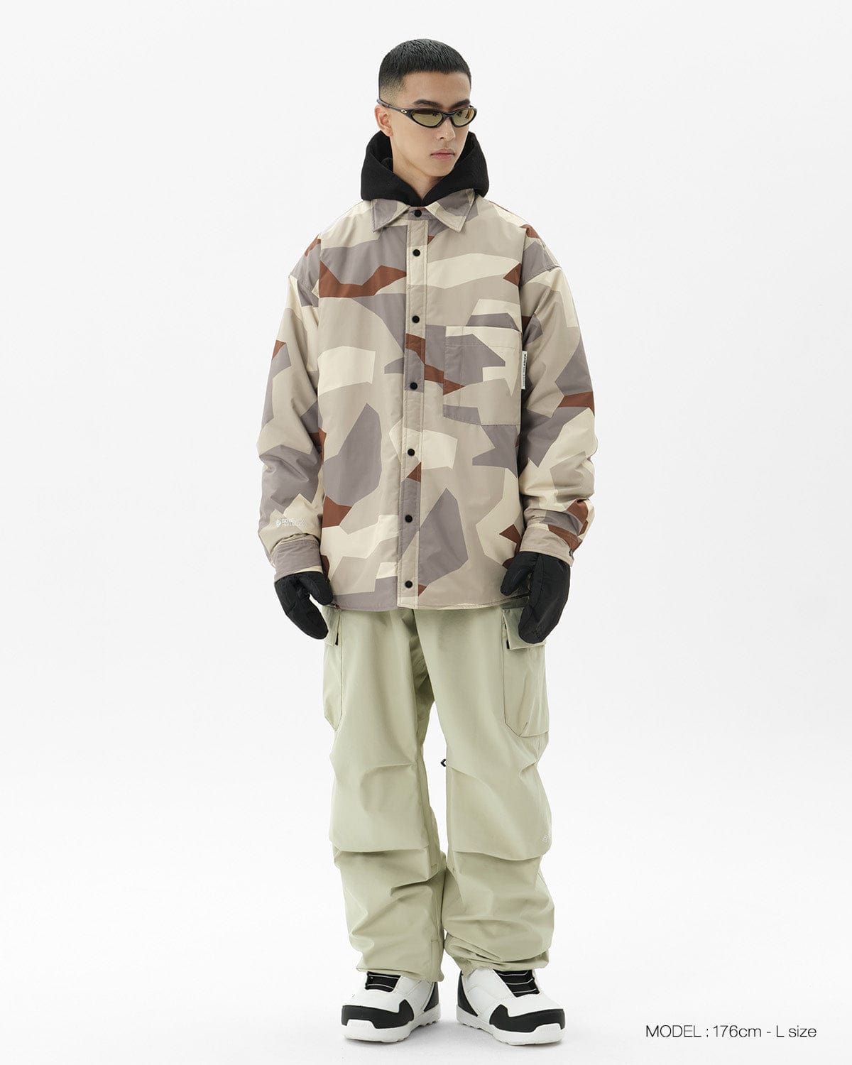 VERT PADDED (VTX X EIDER) SHIRTS UF90 CAMO DESERT