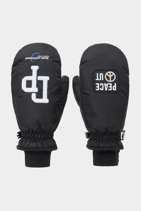 VERT PEACE DP MITTEN BLACK