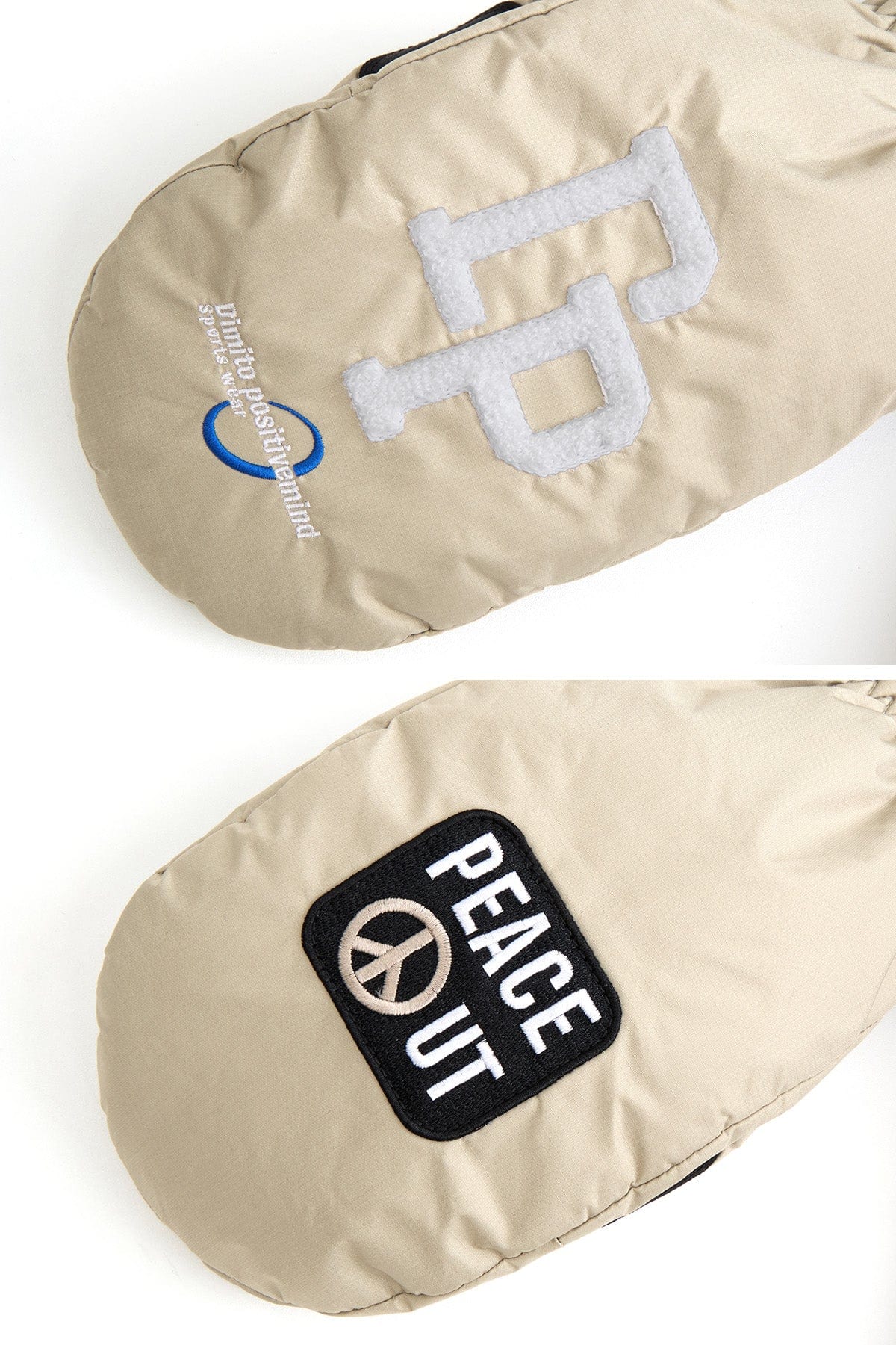 VERT PEACE DP MITTEN DEEP IVORY