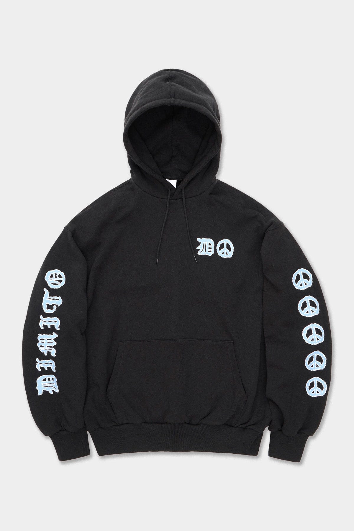 VERT PEACE HOODIE BLACK