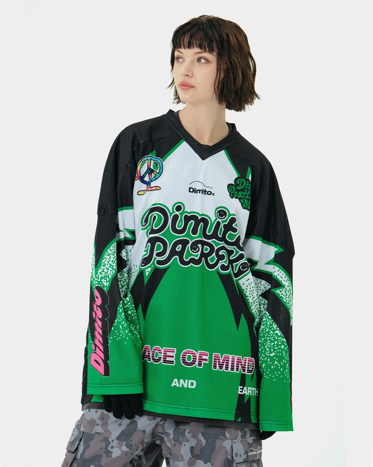 VERT PEACE OF MIND JERSEY GREEN