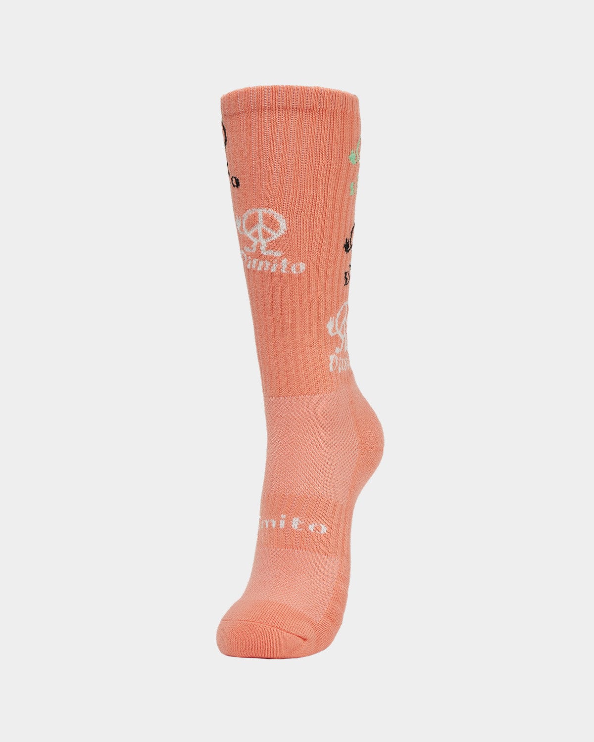 VERT PEACE SPORTS SOCKS ORANGE