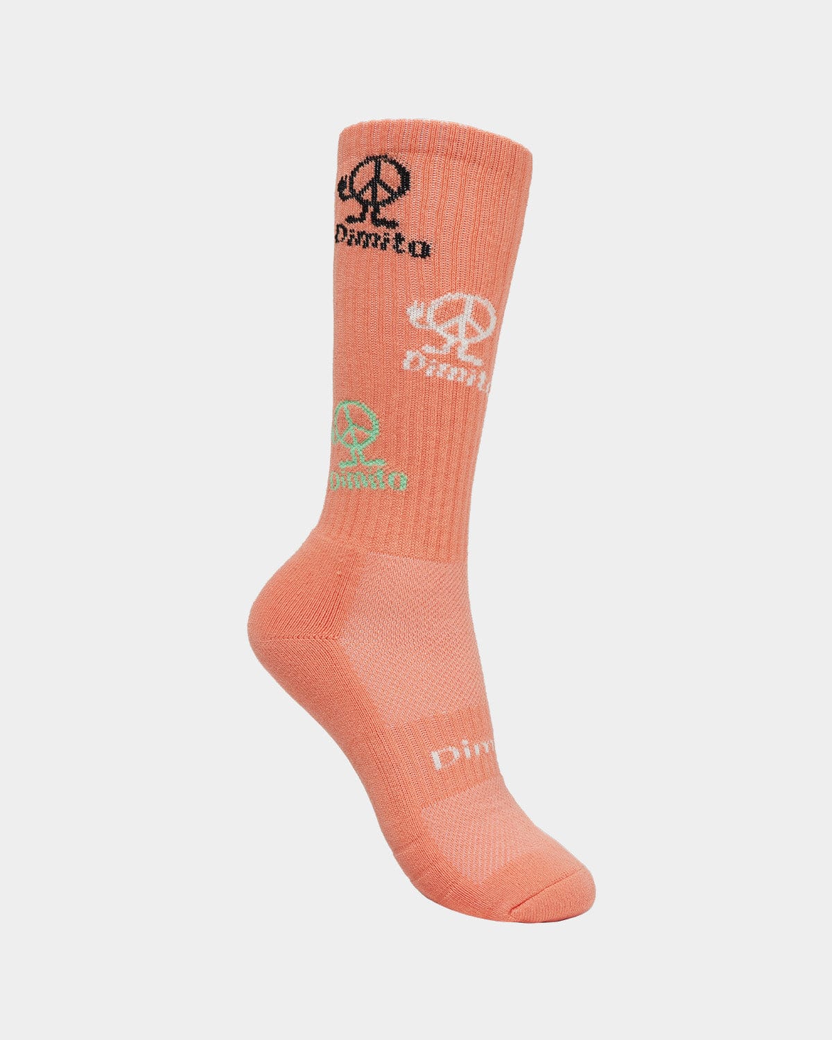 VERT PEACE SPORTS SOCKS ORANGE