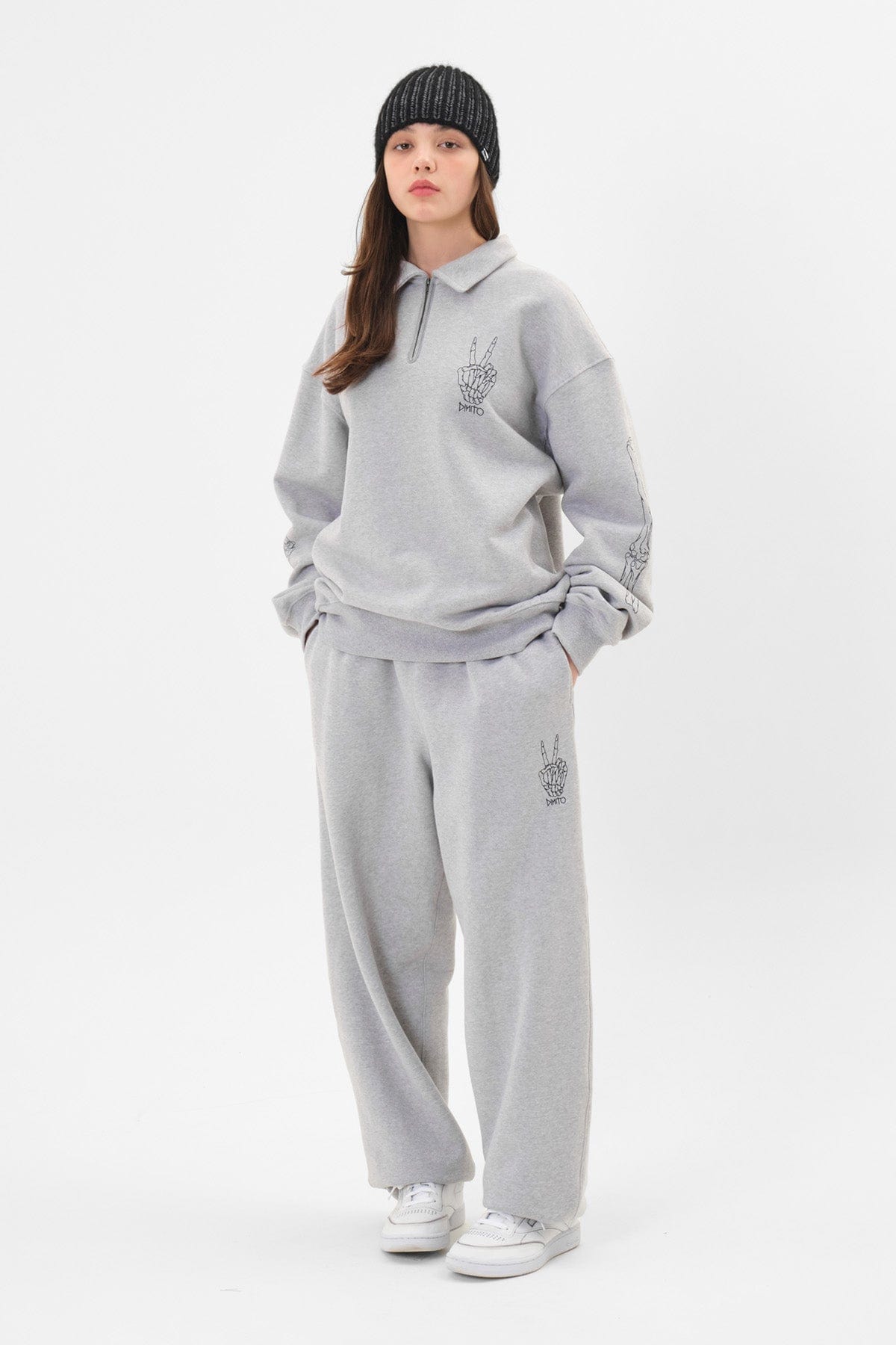 VERT PLAY SWEATPANTS HEATHER GREY